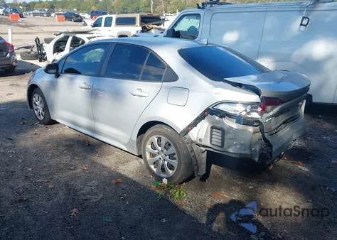 2021 Toyota Corolla Le z USA, uszkodzony, nr VIN 5YFEPMAE6MP191213